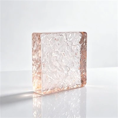 Colored Solid Square Crystal Bricks