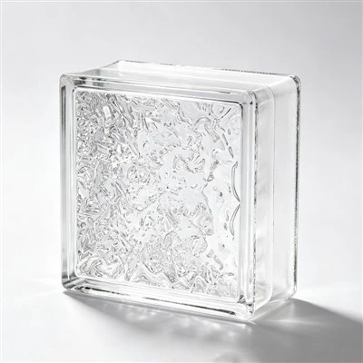 Minimalist Textured Hollow Glass Blocks